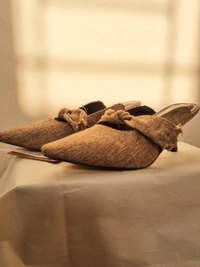Mast & Harbour  Kitten heels - Brown, Euro 36/ UK 3