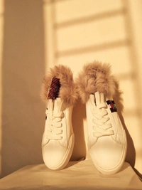 Kook N Keech Sneakers  - White, EURO36/UK3