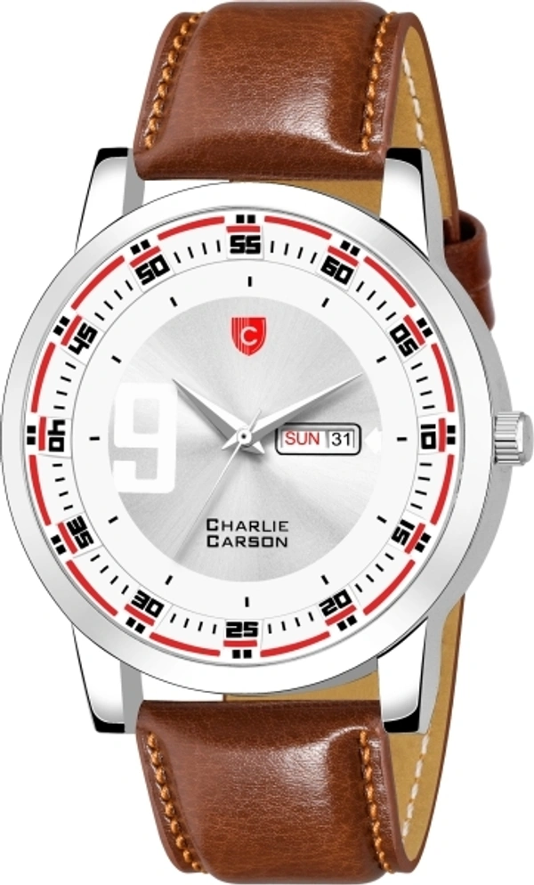 Charlie Carson Analog Watch  - For Men - FREE
