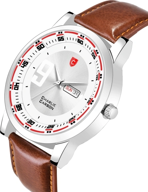Charlie Carson Analog Watch  - For Men - FREE