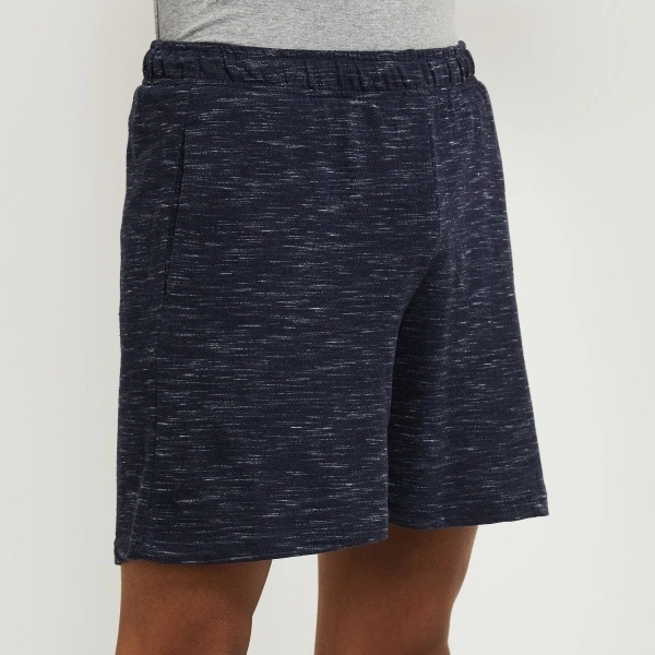 MAX Solid Men Blue Basic Shorts - XL