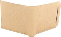 SAMTROH Men Casual Beige Artificial Leather Wallet