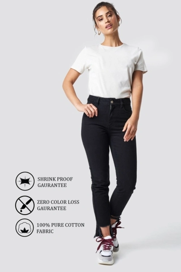 Young trendz Solid Women Round Neck  - S