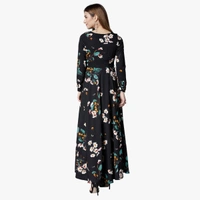 Tokyo Talkies Women Maxi Black Dress - L