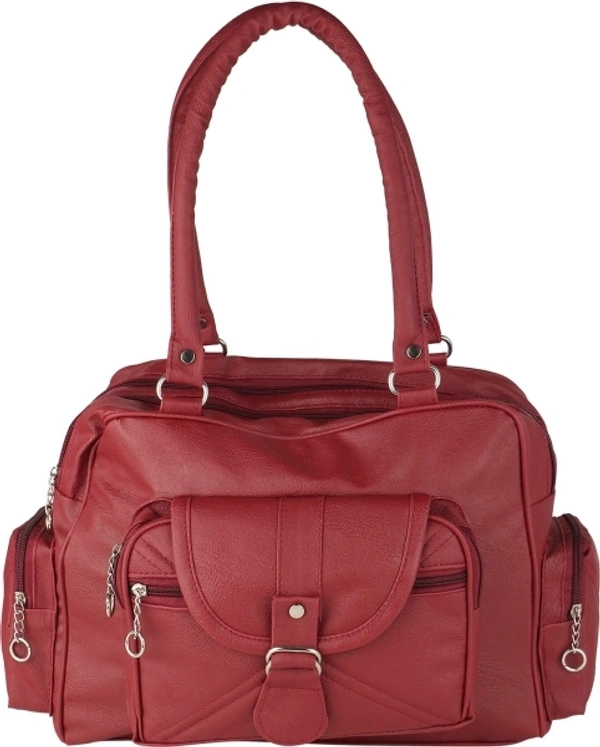 Ritupal COLLECTION Women Maroon Satchel