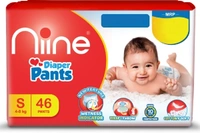 niine Cottony Soft Baby Diaper Pants  - S