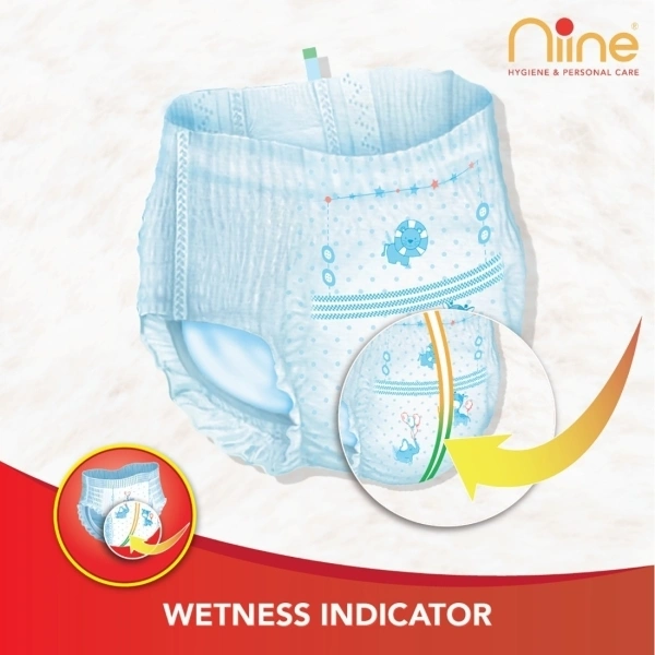 niine Cottony Soft Baby Diaper Pants  - S