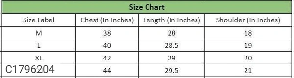  Polyester Blend Printed Half Sleeves T-Shirts(SC1796204)  - M