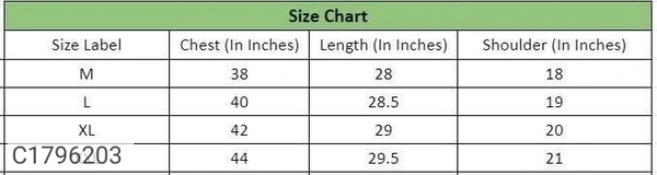  Polyester Blend Printed Half Sleeves T-Shirts(SC1796203)  - M
