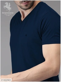  Horse & Ride Cotton Solid Half Sleeves T-Shirt(SC1322901)  - XXL 