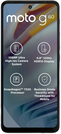 MOTOROLA G60 (Dynamic Gray 128 GB)