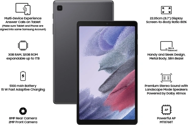 SAMSUNG Galaxy Tab A7 Lite 