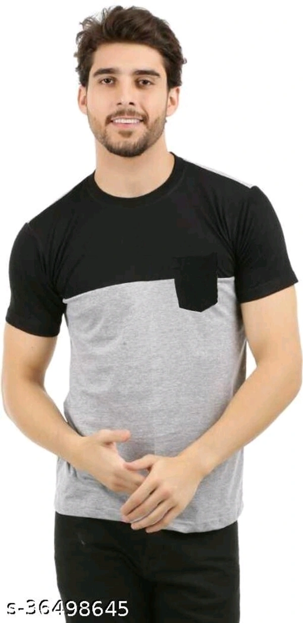 Classic Graceful Men Tshirts(SS36498646)  - Gey, S