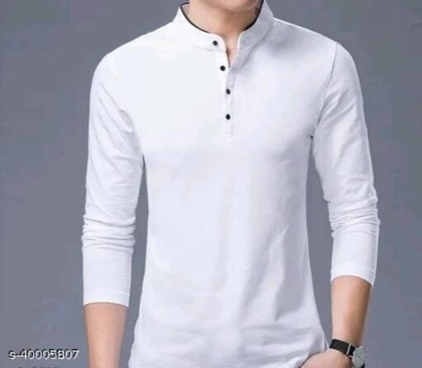 Urbane Fashionable Men Tshirts(SS40005808)  - White , XL 