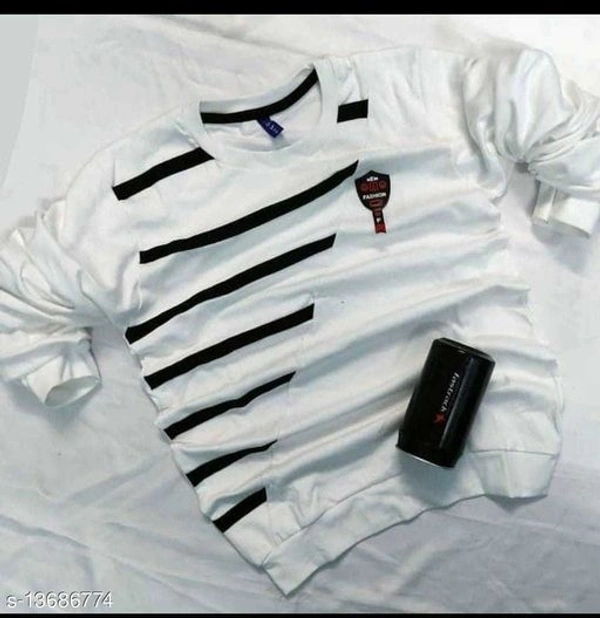 Classic Partywear Men Tshirts(SS13686774)  - White, L