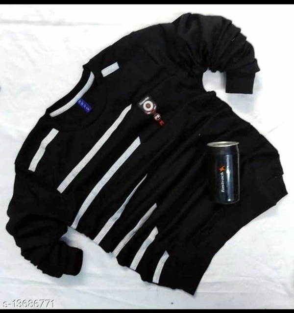 Classic Partywear Men Tshirts(SS13686774)  - Black , XL 