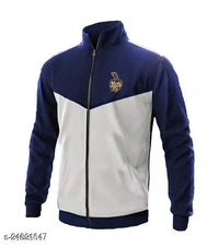Trendy Fashionista Men Jackets - Navy Blue , M