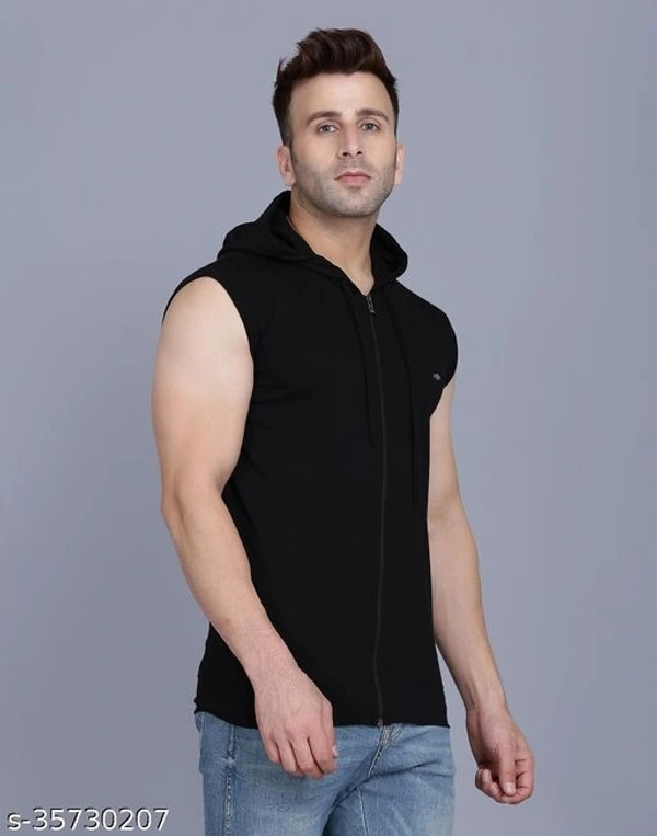 Men's Casual Hooded Tshirt(SS35730207)  - L
