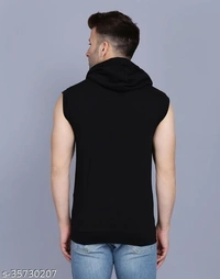Men's Casual Hooded Tshirt(SS35730207)  - L