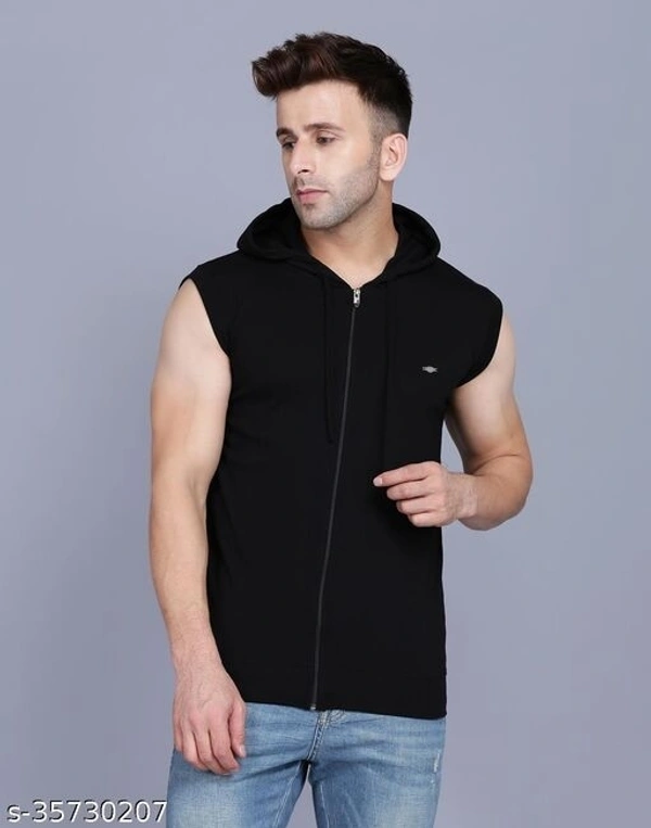 Men's Casual Hooded Tshirt(SS35730207)  - L