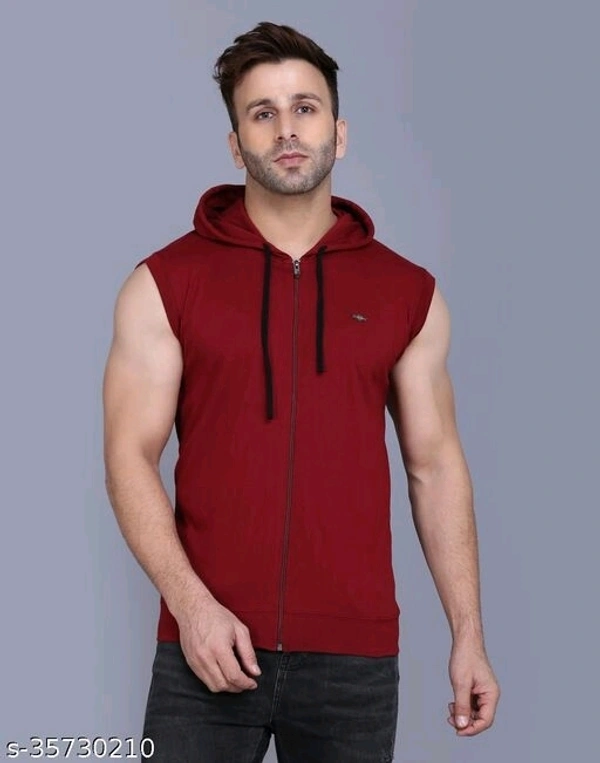 Men's Casual Hooded Tshirt(SS35730207)  - S