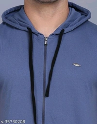 Men's Casual Hooded Tshirt(SS35730207)  - L