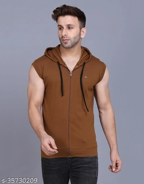 Men's Casual Hooded Tshirt(SS35730207)  - L