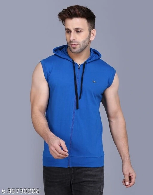 Men's Casual Hooded Tshirt(SS35730207)  - L
