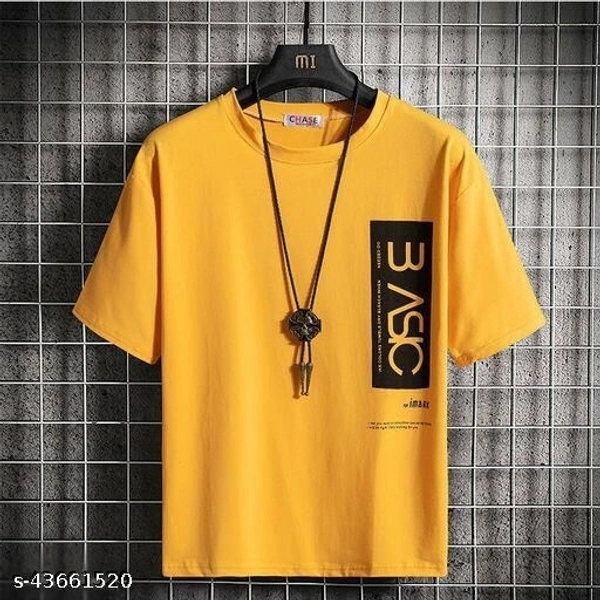 Pretty Retro Men Tshirts(SS43661519)  - Black, XL 