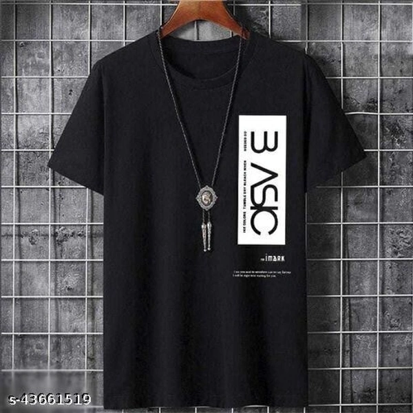 Pretty Retro Men Tshirts(SS43661519)  - Black, XL 