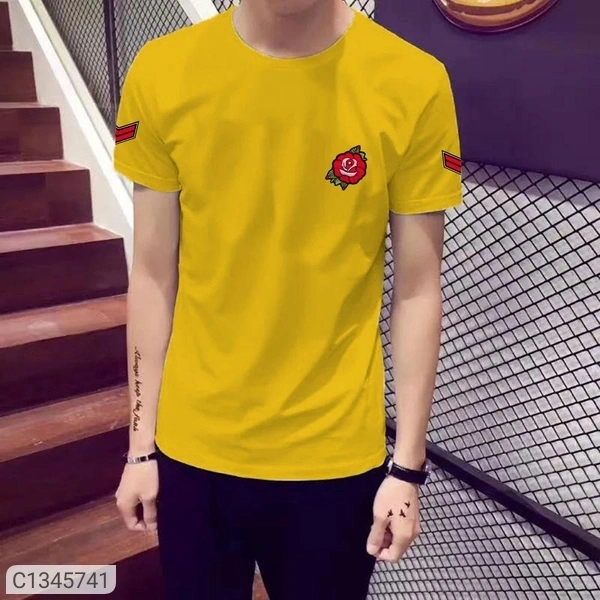  Tom Scott Cotton Solid Half Sleeves T-Shirt(SC1345741)  - XXL 