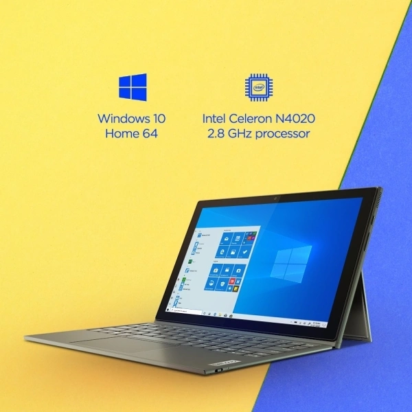 Lenovo Tab Ideapad Duet 3 with Bluetooth Keyboard and Digital Pen 4 GB RAM 128 GB ROM 10.3 inches with Wi-Fi Only Tablet 