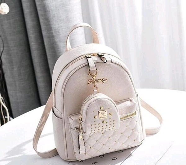 Voguish Attractive Women Backpacks(SS41285520)  - White, Sidhu Collection 