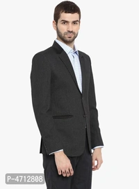 Fashionable Grey Polyviscose Jacket For Men(SP4712808)  - 38, Sidhu Collection 