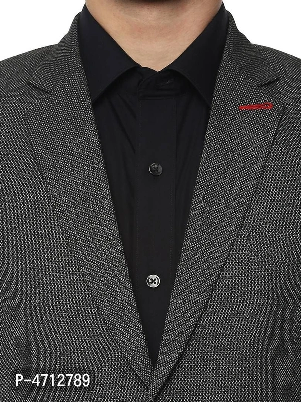 Fashionable Grey Polyviscose Jacket For Men(SP4712789)  - 42, Sidhu Collection 