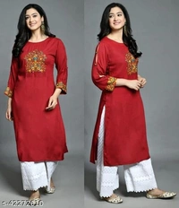 Banita Voguish Women Kurta Sets(SS42272610)  - Black, L, Sidhu Collection 