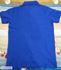 Tom Scott Cotton Color Block Half Sleeves Polo T-Shirt (SC1627398)  - XL , Sidhu Collection 
