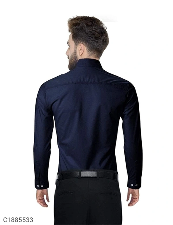  Poly Cotton Solid Full Sleeves Regular Fit Casual Shirts (SC1885533)  - XL , Sidhu Collection 