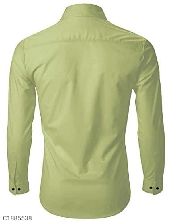  Poly Cotton Solid Full Sleeves Regular Fit Casual Shirts (SC1885538)  - XXL , Sidhu Collection 