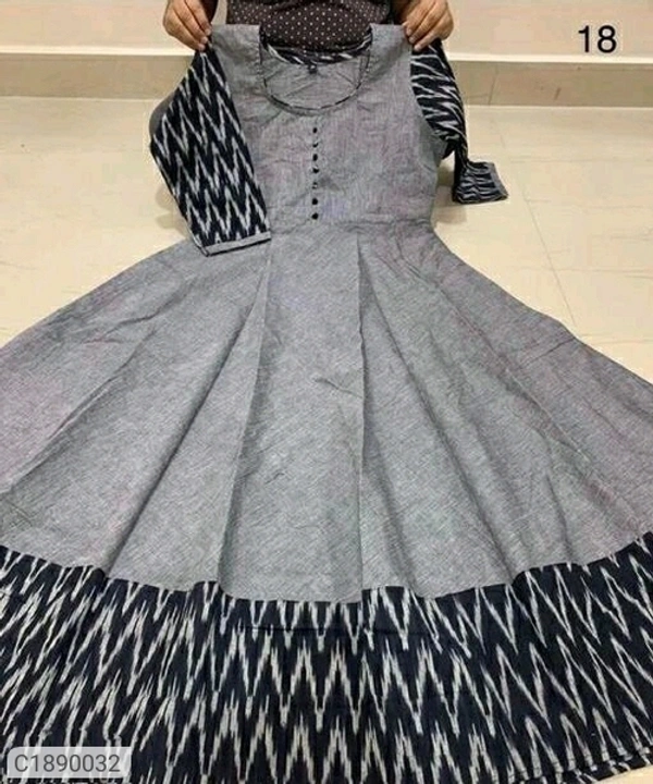  Gorgeous Printed Cotton Kurti (SC1890032)  - XL , Sidhu Collection 