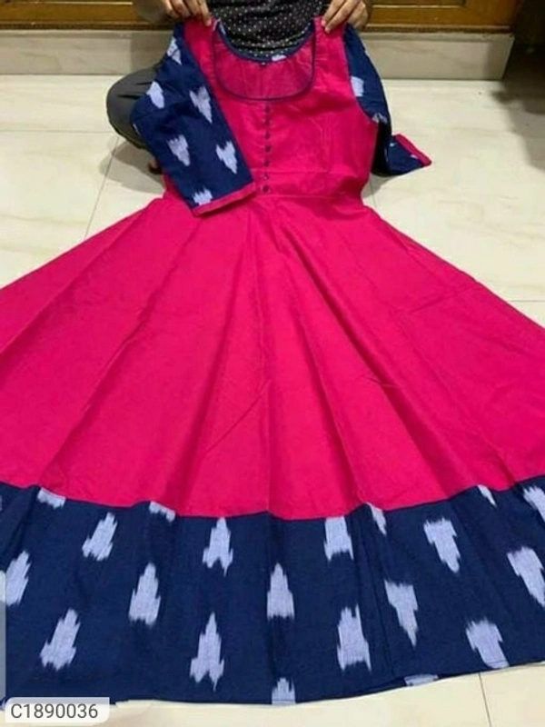  Gorgeous Printed Cotton Kurti (SC1890036)  - XL , Sidhu Collection 
