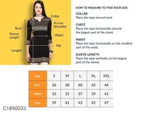  Gorgeous Printed Cotton Kurti (SC1890033)  - XL , Sidhu Collection 