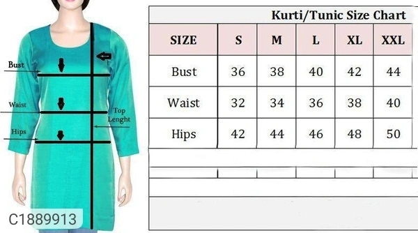 Pretty Embroidered Rayon Anarkali Kurti (SC1889913)  - XXL , Sidhu Collection 