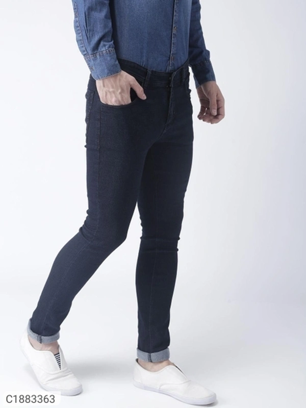 HangUp Denim Faded Slim Fit Mens Jeans (SC1883363)  - 34, Sidhu Collection 
