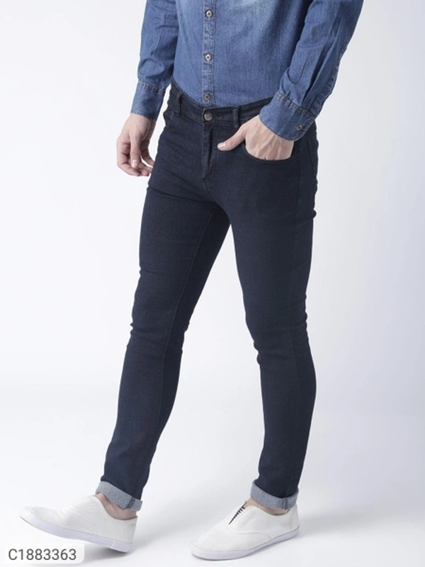  HangUp Denim Faded Slim Fit Mens Jeans (SC1883363)  - 34, Sidhu Collection 