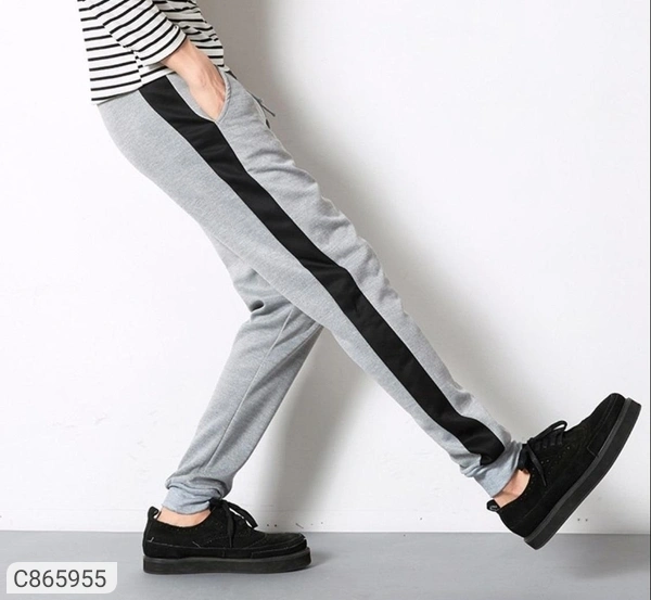 Polyester Blend Solid Slim Fit Track Pants (SC865952)  - S, Sidhu Collection , Navy Blue 