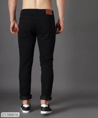 Cotton Blend Lycra Faded Skin Fit Mens Jeans (SC1780016)  - 32, Sidhu Collection 
