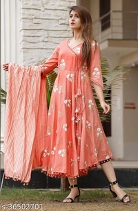 Trendy Fashionable Kurtis (SS36502701)  - XL , Sidhu Collection