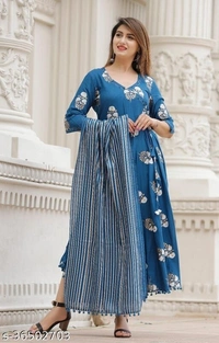 Aagyeyi Voguish Kurtis (SS36502703)  - M, Sidhu Collection 