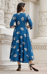 Aagyeyi Voguish Kurtis (SS36502703)  - XL , Sidhu Collection 